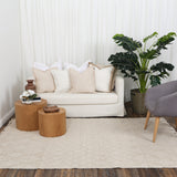 Diego Inca Beige Wool Rug - DIEG01