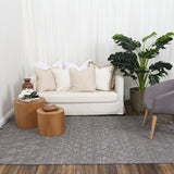 Diego Inca Grey Multi Wool Rug - DIEG01