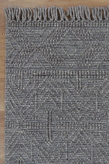 Diego Tribal Grey Multi Wool Rug - DIEG02