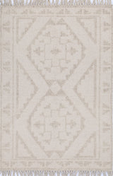 Diego Ornamental Brown Wool Rug - DIEG03
