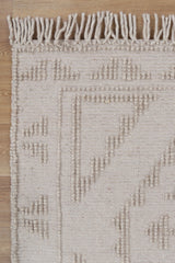 Diego Ornamental Brown Wool Rug - DIEG03