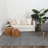 Diego Ornamental Grey Multi Wool Rug - DIEG03