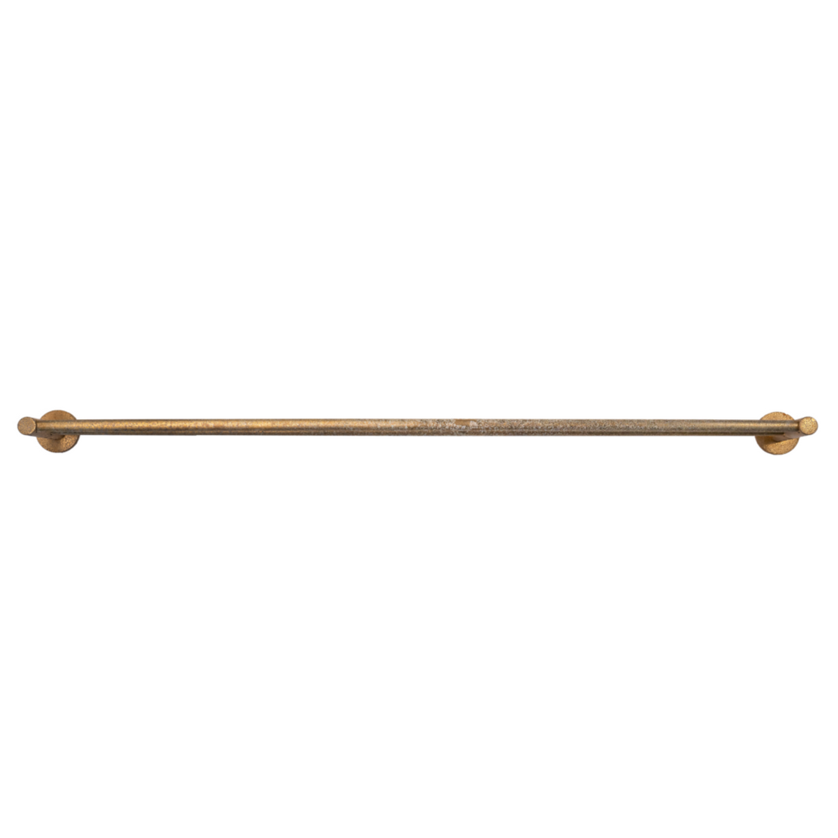 Mica Double Towel Rail - 800mm - Living Brass