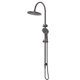 Mica Gooseneck Dual Shower Rail