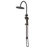 Mica Gooseneck Dual Shower Rail