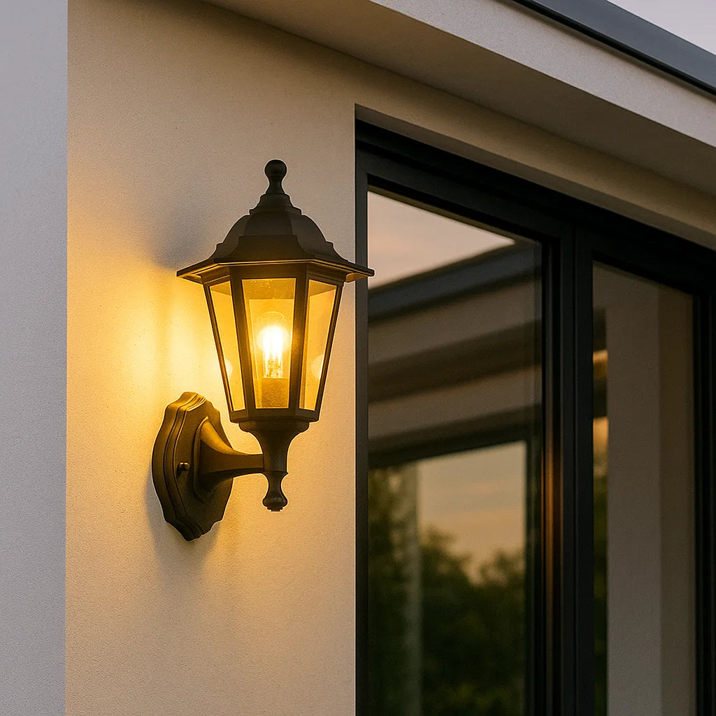 DUANERA wall light with sensor