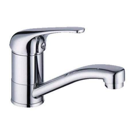 Demos Basin Mixer Swivel (Chrome)-DMB2
