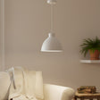 Dome 1Lt Pendant White