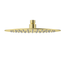 Dove Round Overhead Shower Brushed Gold