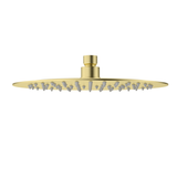 Dove Round Overhead Shower Brushed Gold