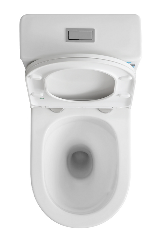 Dune Tornado Rimless White Toilet Suite