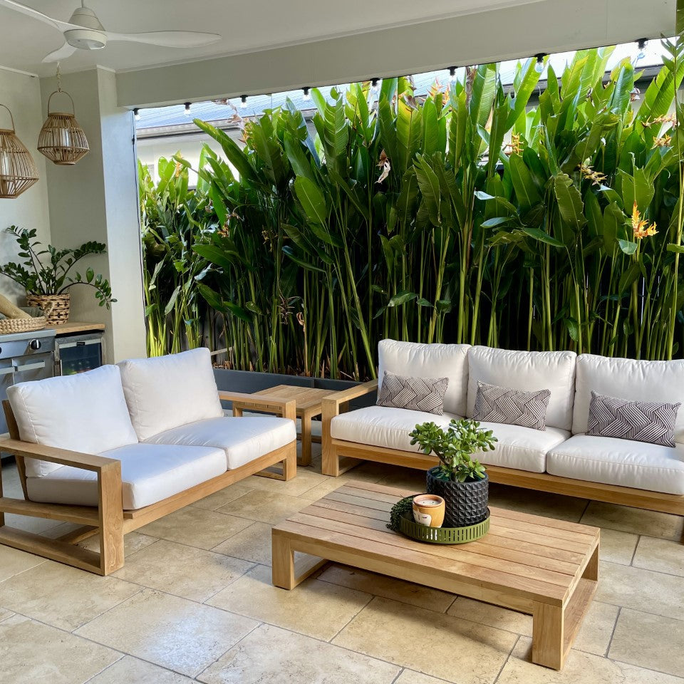 Duo Island Outpost Sofa – 3 Seater (Canvas Natural, Cast Slate or Cast Silver Upholstery)