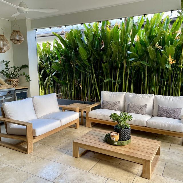 Duo Island Outpost Sofa – 3 Seater (Canvas Natural, Cast Slate or Cast Silver Upholstery)