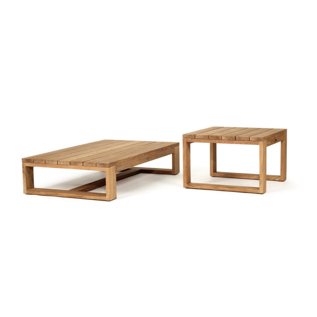 Duo Island Teak Outpost Side Table - 0.61m