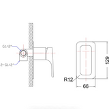 Eden Wall Mixer