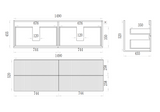 EDEN Wall Hung Vanity