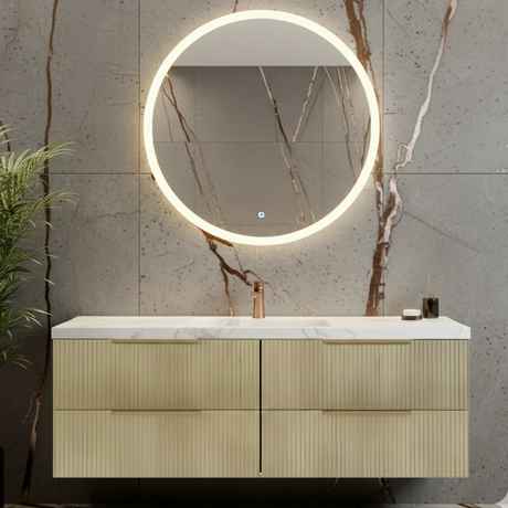 EDEN Wall Hung Vanity Classic Oak 