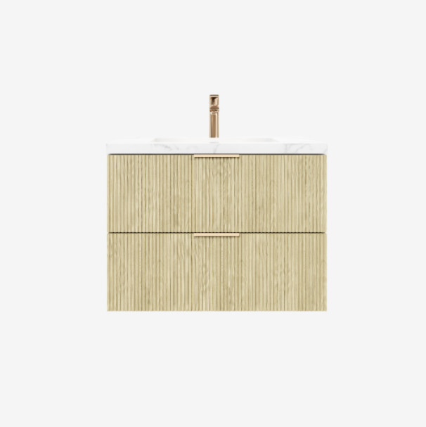 EDEN Wall Hung Vanity Classic Oak 