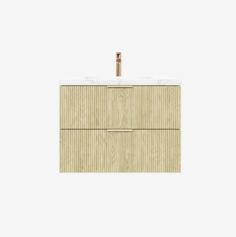 EDEN Wall Hung Vanity Classic Oak 