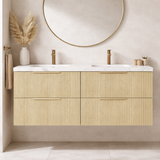 EDEN Wall Hung Vanity Classic Oak 