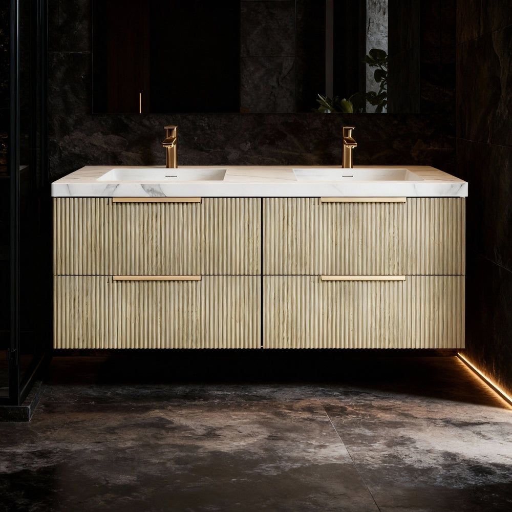 EDEN Wall Hung Vanity Classic Oak 