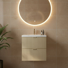 EDEN Wall Hung Vanity Classic Oak 