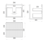 EDEN Wall Hung Vanity
