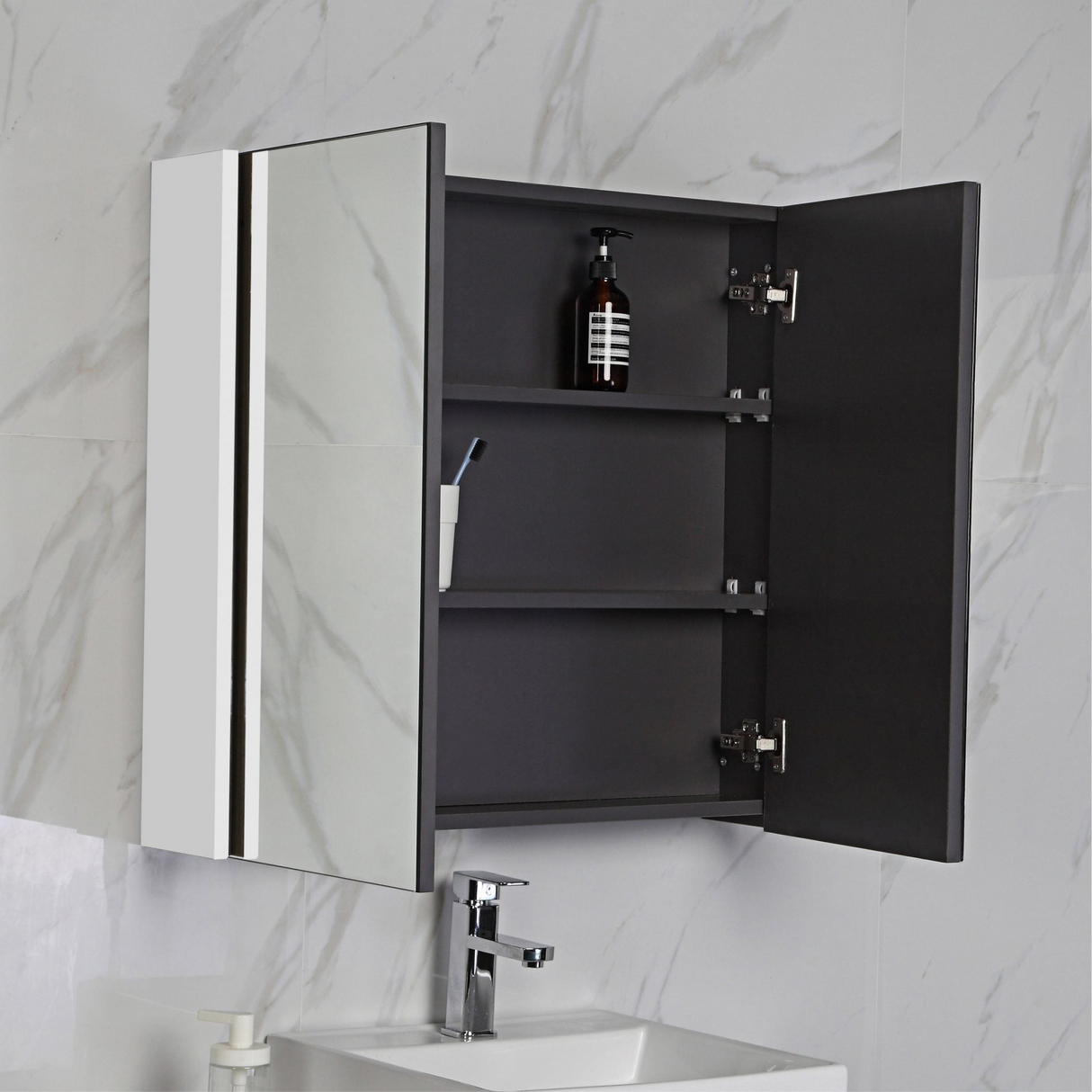 AULIC Bella Shaving Cabinet 600mm