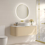 ELVA Wall Hung Vanity Natural Oak