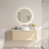 ELVA Wall Hung Vanity Natural Oak