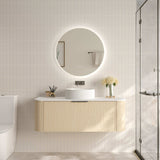 ELVA Wall Hung Vanity Natural Oak