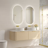 ELVA Wall Hung Vanity Natural Oak