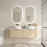 ELVA Wall Hung Vanity Natural Oak