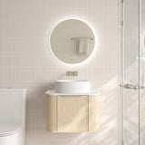 ELVA Wall Hung Vanity Natural Oak