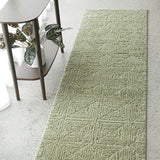 Envy Shilo Green Runner Rug