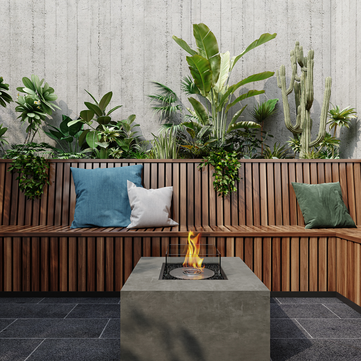EcoSmart CHASE 38 Fire Table