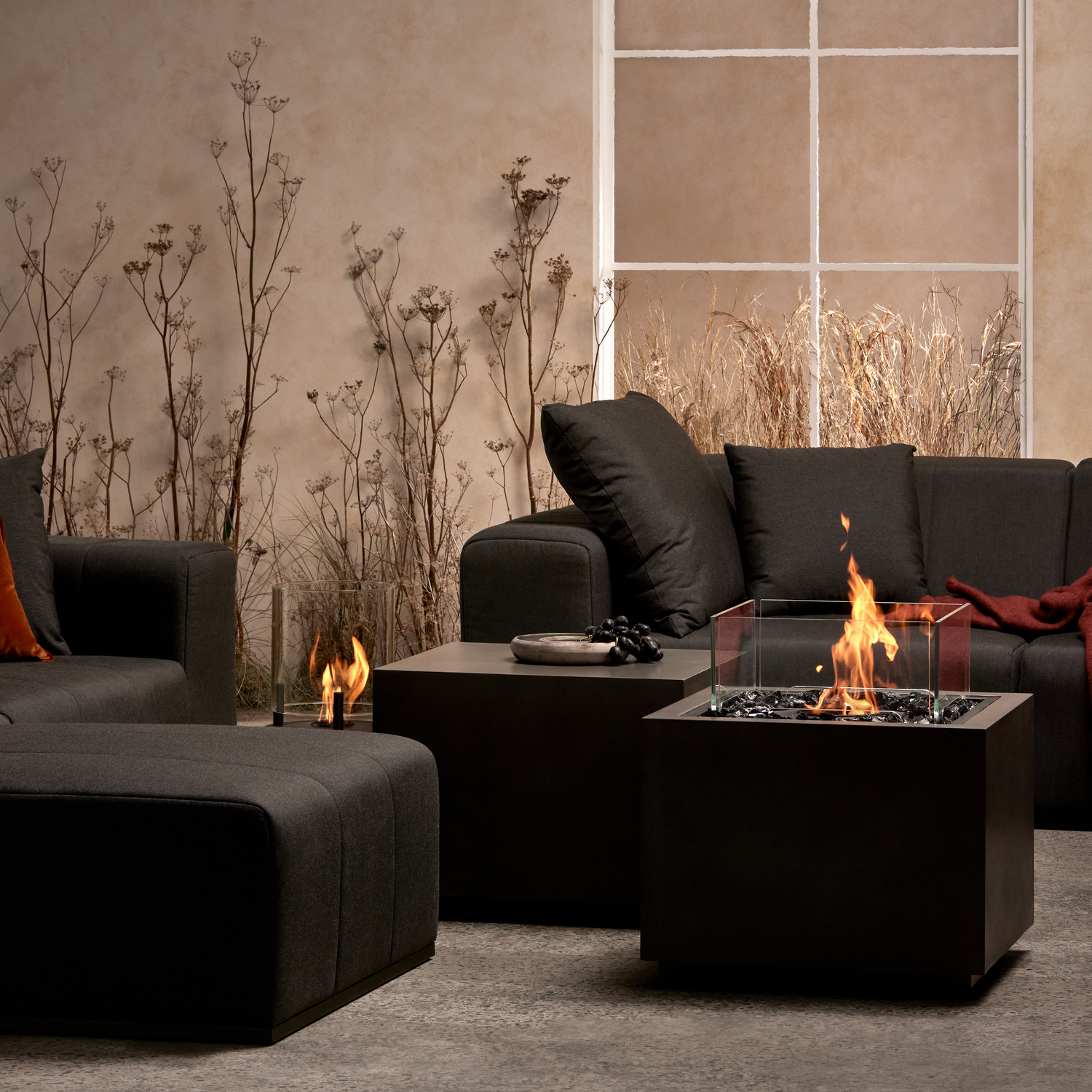 EcoSmart CUBE 24 Concrete Coffee Table