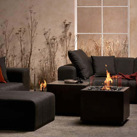 EcoSmart CUBE 24 Concrete Coffee Table