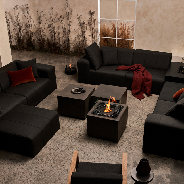 EcoSmart CUBE 24 Concrete Coffee Table