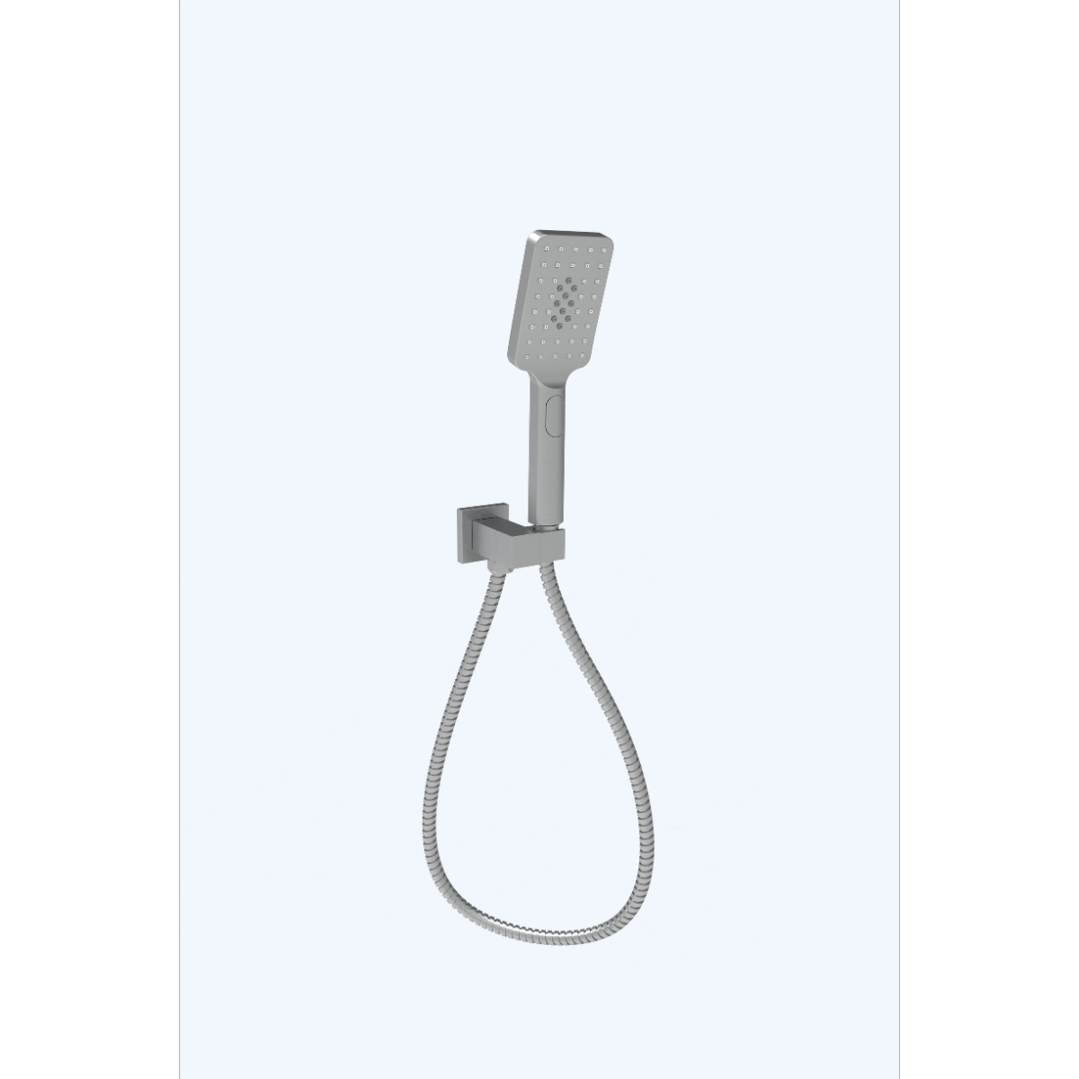 Eden Handshower On Wall Outlet Bracket Brushed Gun Metal