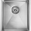 Eden Single Bowl Above / Undermount 230mm Deep Sink 340mm Stainless Steel