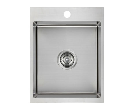 Eden Single Bowl Abovemount Laundry Sink 310mm Stainless Steel