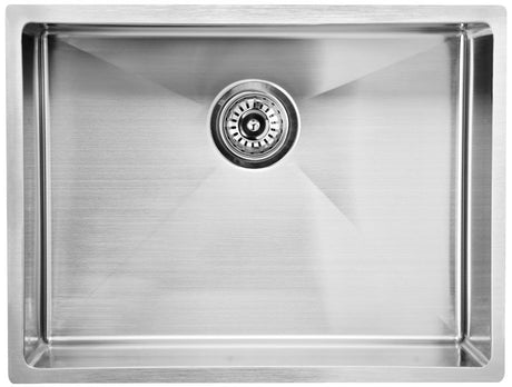 Eden Single Bowl Undermount Sink 93 degree 540mm Stainless Steel