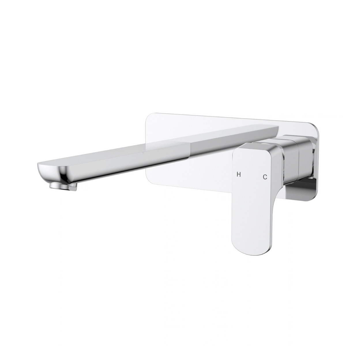 Eden Wall Basin Mixer Chrome
