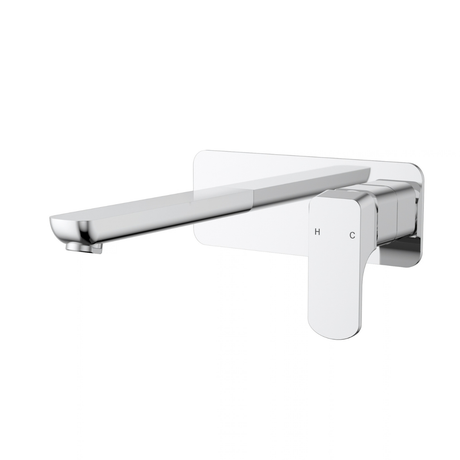 Eden Wall Basin Mixer Chrome