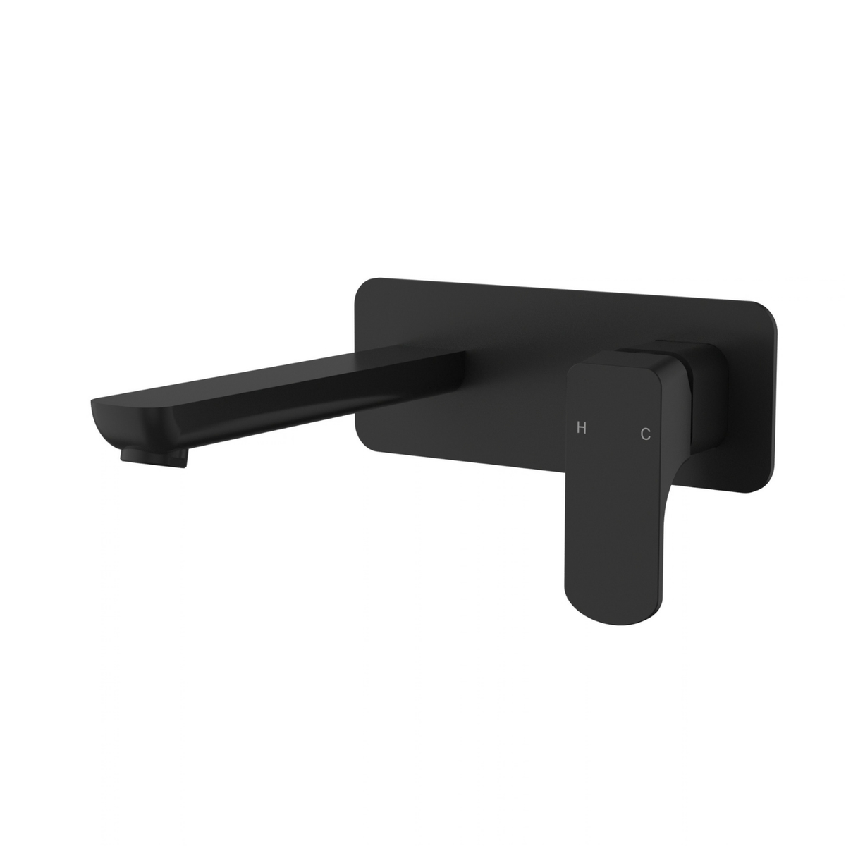 Eden Wall Basin Mixer Matte Black
