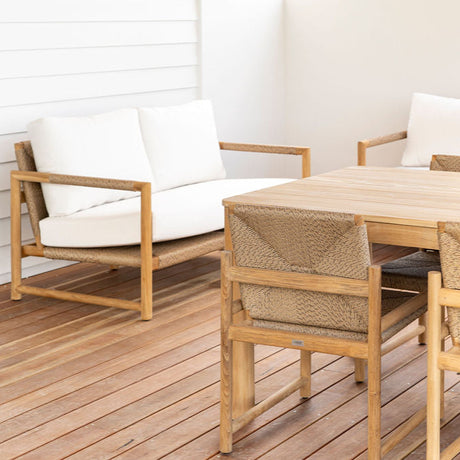 Elara Outdoor Teak  Dining Chair 0.56m