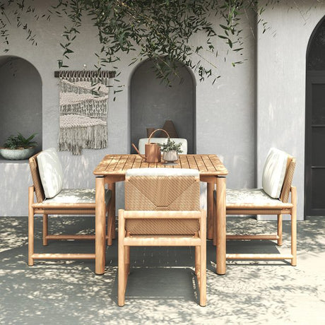 Elara Outdoor Teak  Dining Chair 0.56m