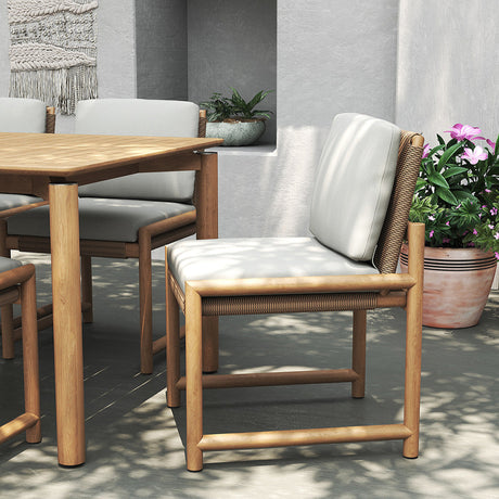 Elara Outdoor Teak  Dining Chair 0.56m