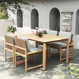 Elara Outdoor Teak Table – 1.6m